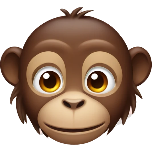 monkey mixed with bunny emoji