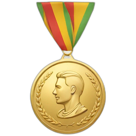Gold medal emoji