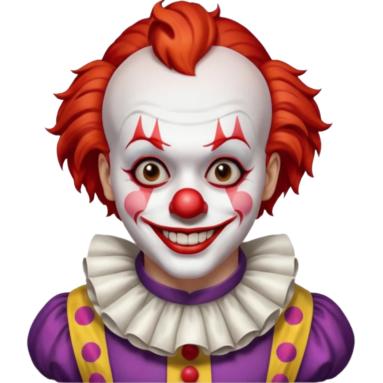 The clown from the movie IT emoji