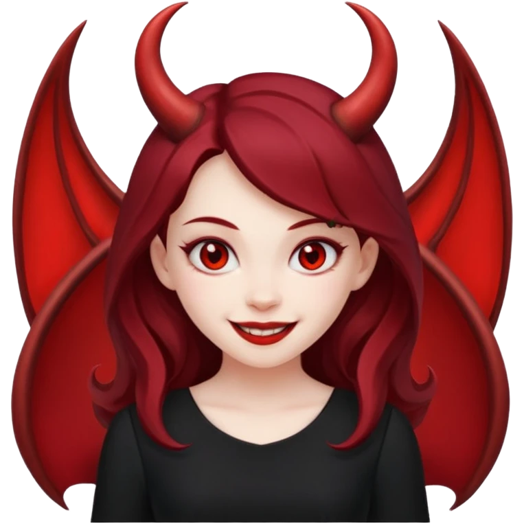 satan girl emoji emoji
