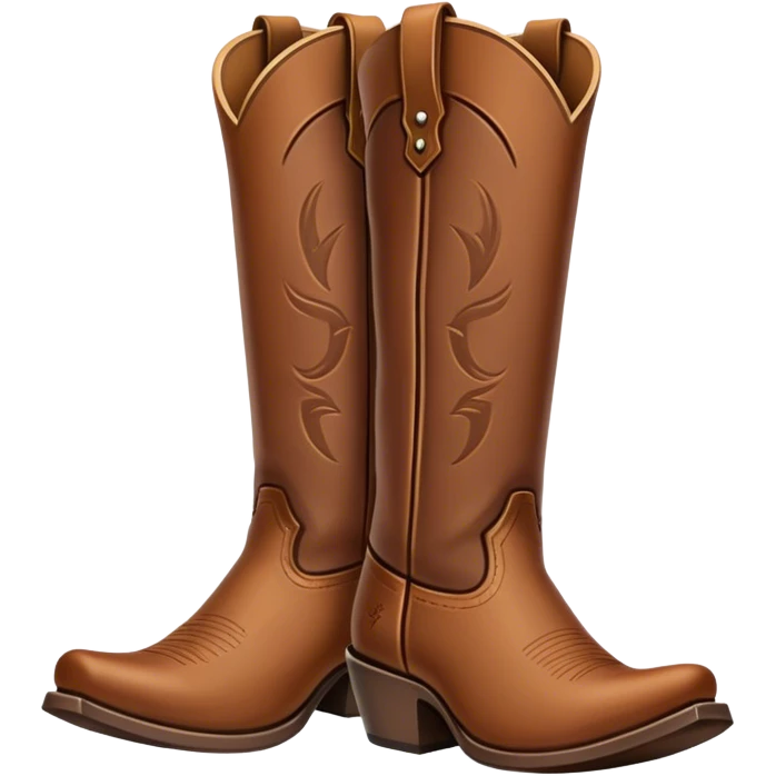 Cowboy boots emoji