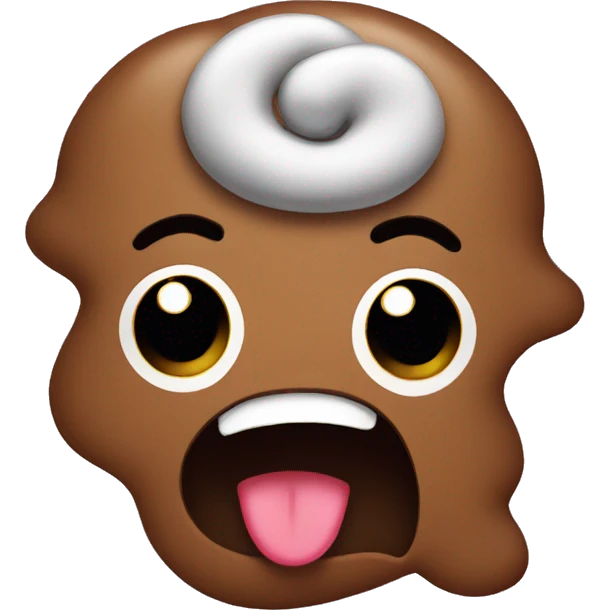 Cute poop emoji