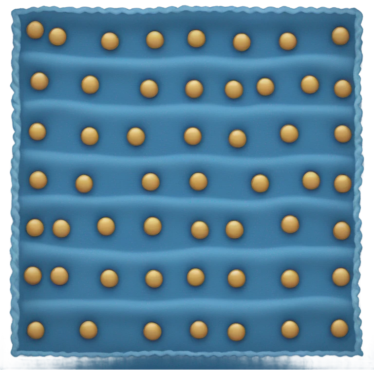 blue blanket emoji