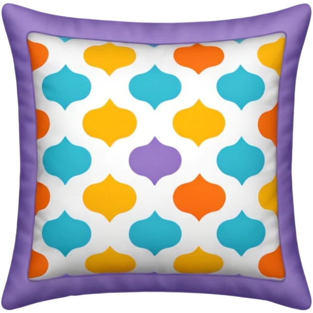 pattern pillow emoji