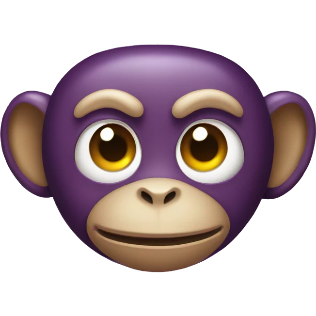 Eggplant monkey  emoji