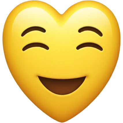 Smiling heart emoji