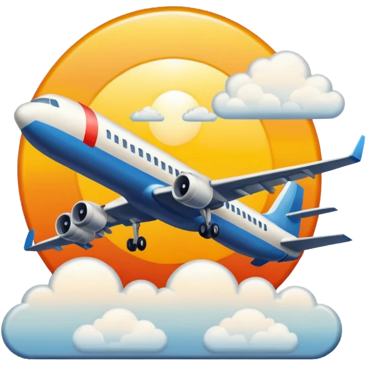 Crée un emoji en pixel art combinant 🛫 (avion au décollage) et 🌤️ (soleil derrière un nuage).
Style : rétro pixel art, résolution 32x32 pixels.
Format : PNG avec fond transparent. emoji