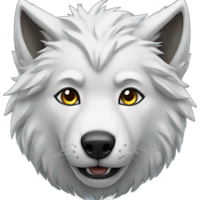 Icewolf emoji