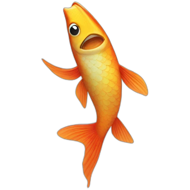 Dancing fish emoji