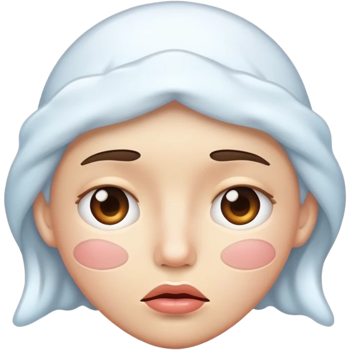 face freezing emoji