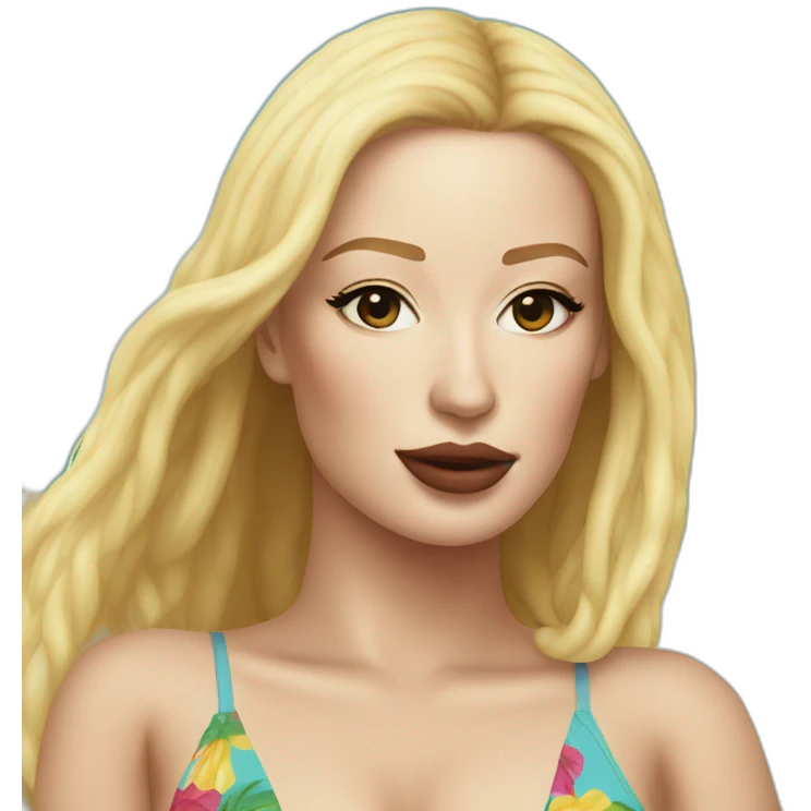 iggy-azalea-beach emoji