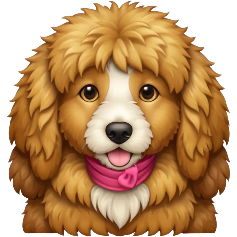 golden doodle  emoji