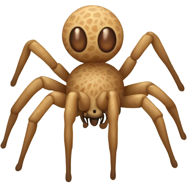 Six eyed desert spider emoji