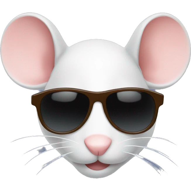 multiple mice with dark non seethe sunglasses emoji