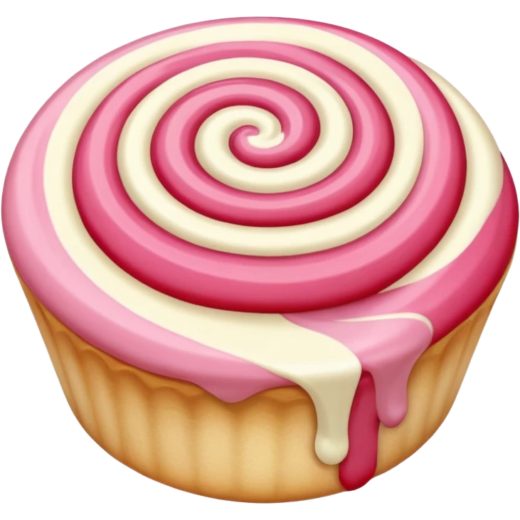 Strawberry and white chocolate emoji