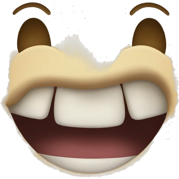 Happy covering mouth emoji emoji