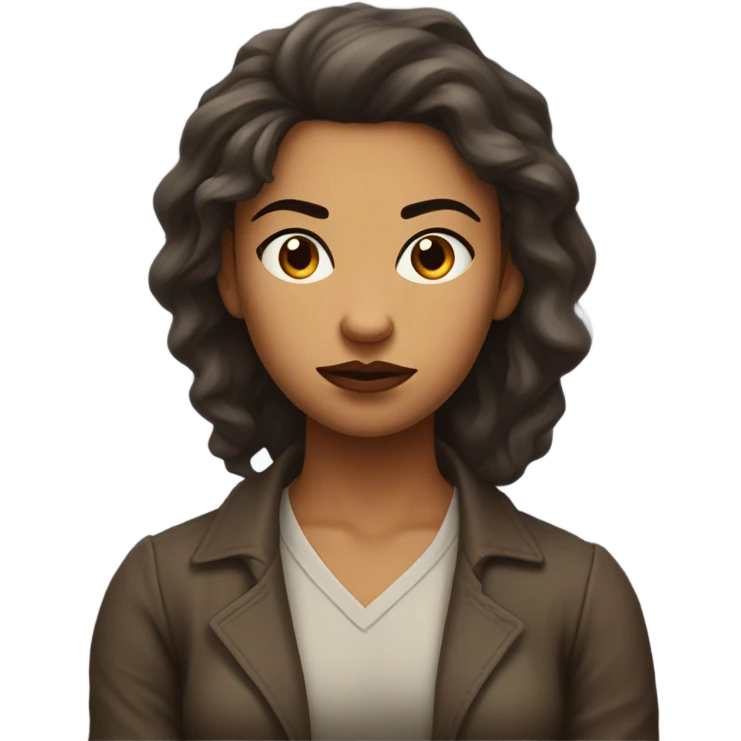 Angry woman emoji