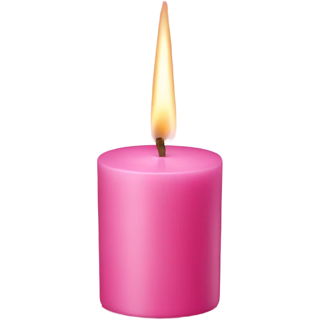 pink Dior candle  emoji