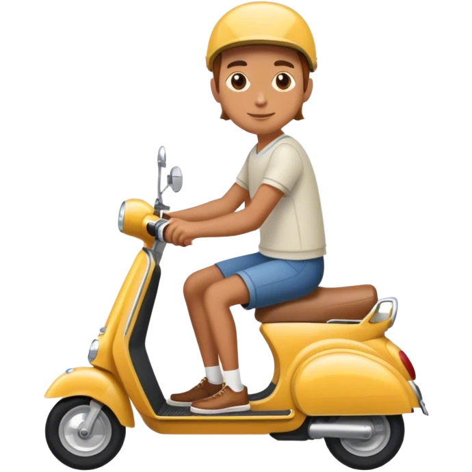 riding a scooter emoji