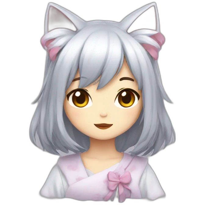 neko girl emoji