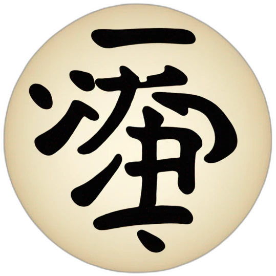Kanji "ten" emoji
