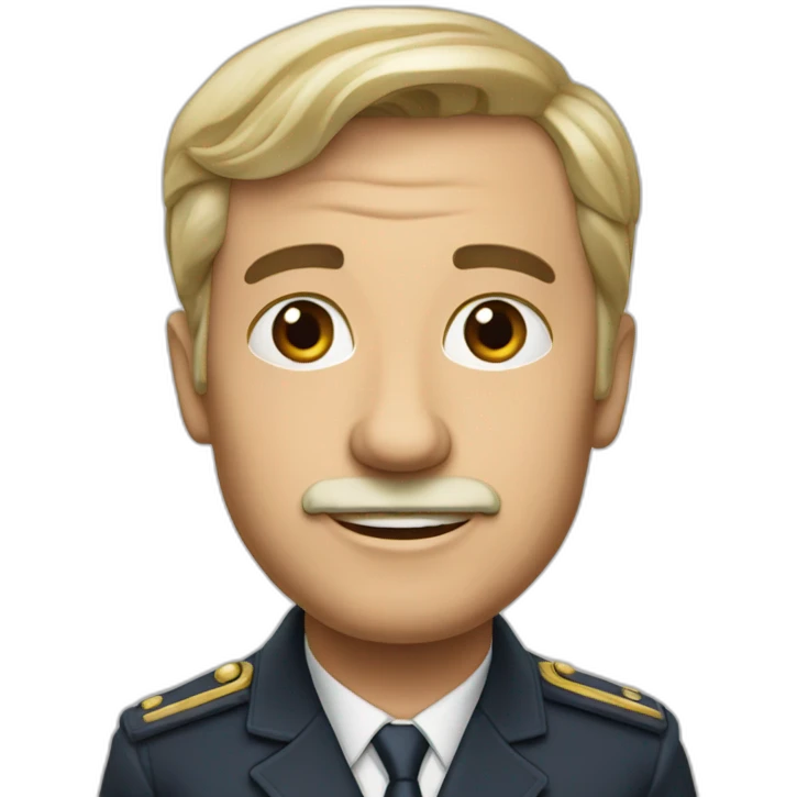 Président français emoji