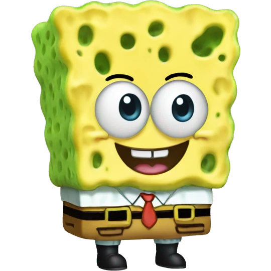 cute baby sponge bob emoji