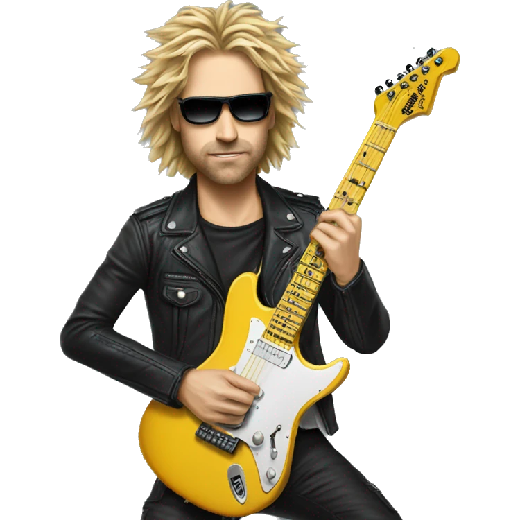 Electro guitar Kirk hammet emoji