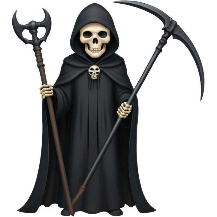 The Grim Reaper emoji