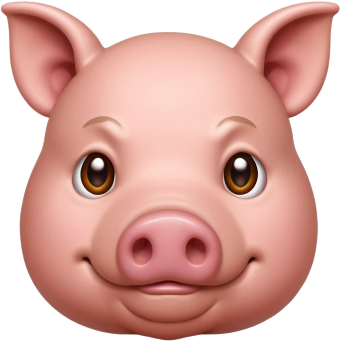 Thug pig emoji