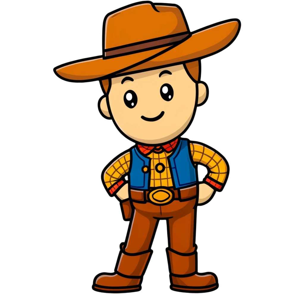 Woody from Toy Story emoji