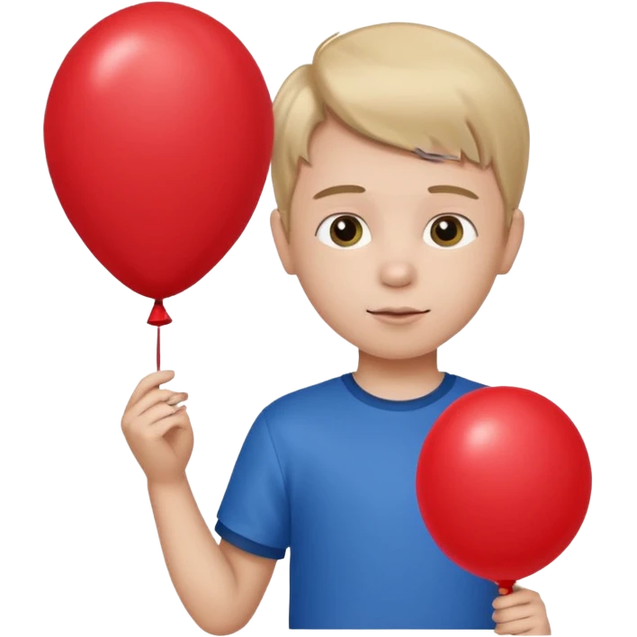 Child + balloon, Park Visitor, with park. emoji