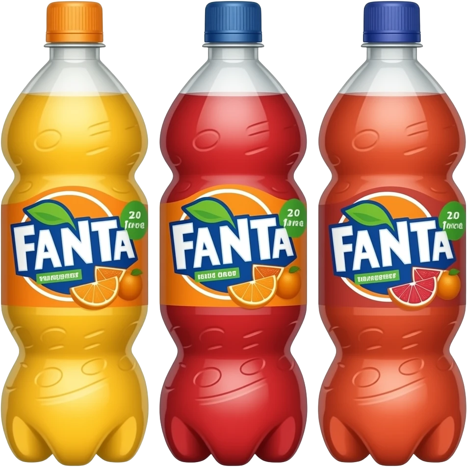 Fanta: Tangerine & Blood Orange emoji