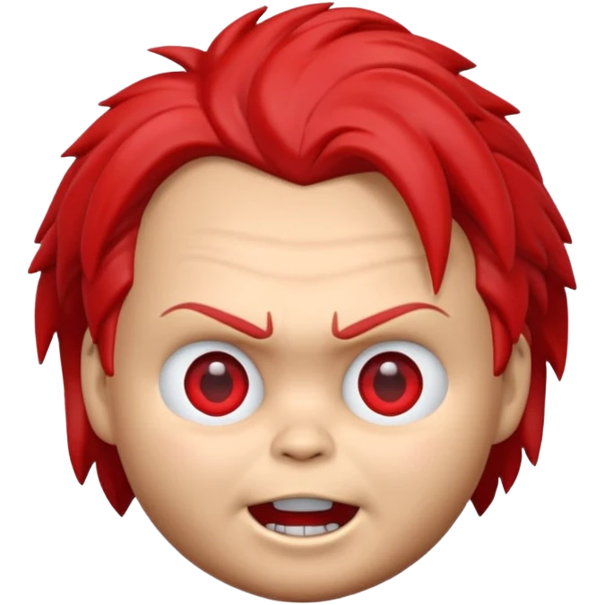 Un emojin de chuky emoji