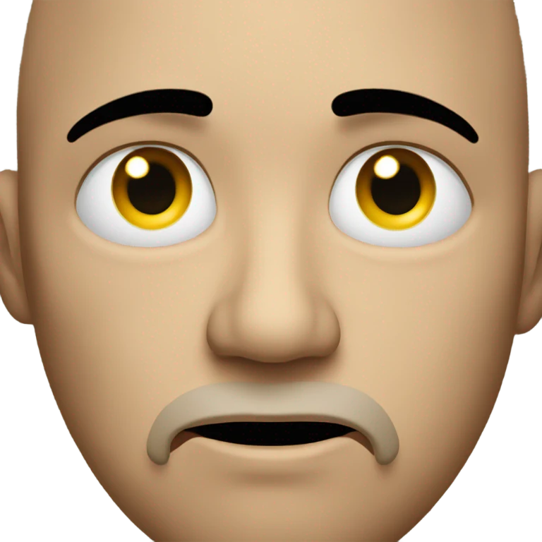 Guy crying emoji