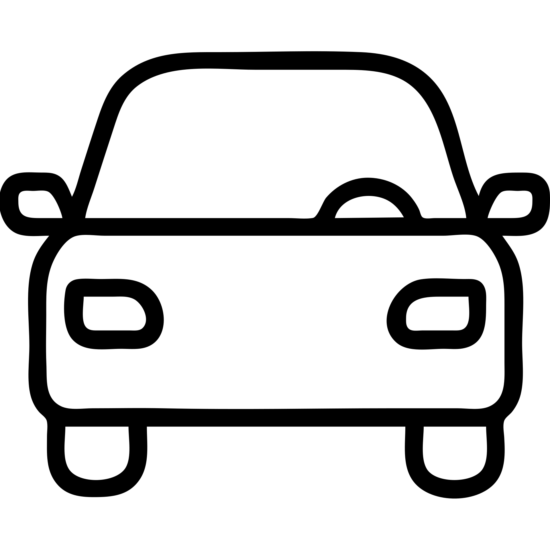 red and blue automobile icon emoji