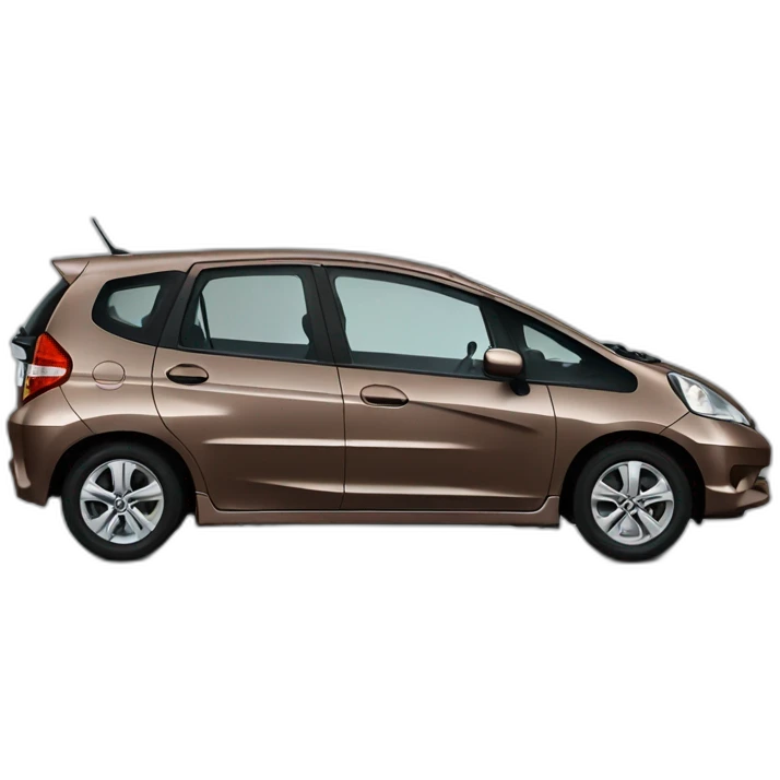 brown 2012 honda jazz emoji