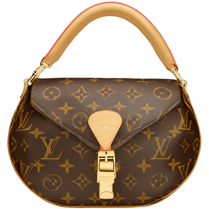 Louis Vuitton croissant bag emoji