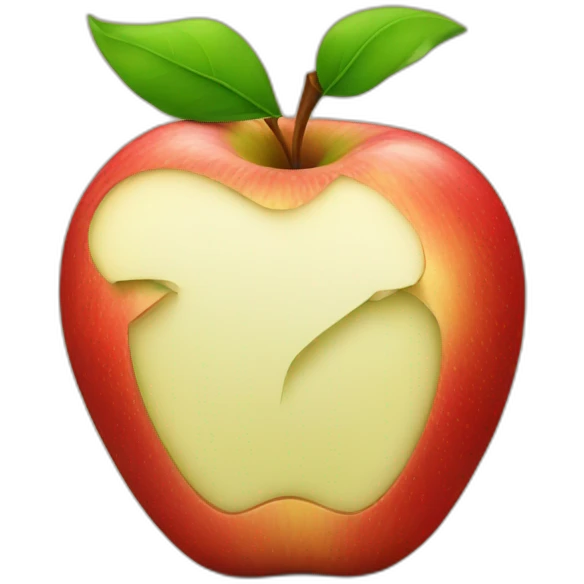 Apple logo emoji