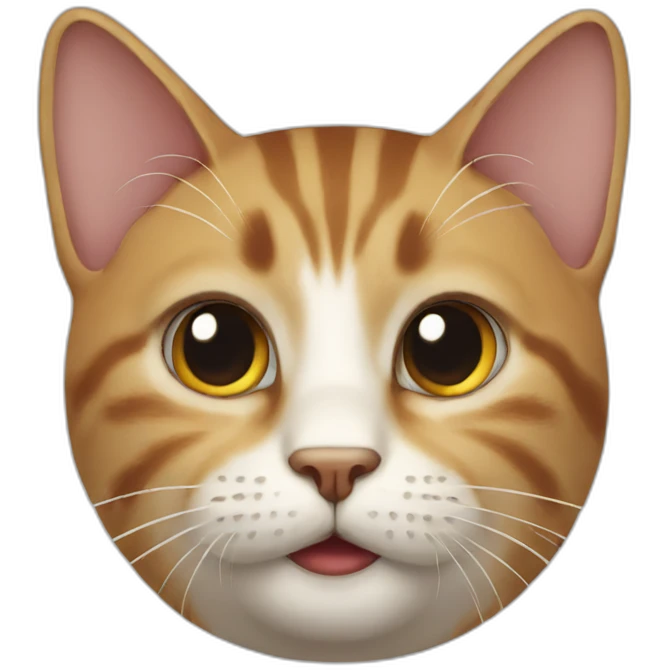 Cat shook emoji