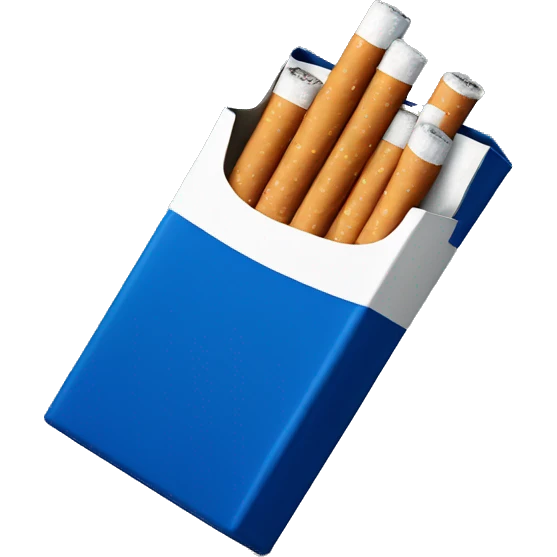 dark blue pack of cigarettes emoji