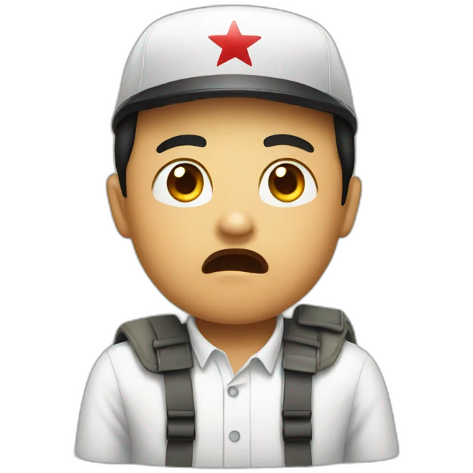 Prabowo shocked emoji