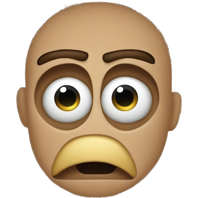 shocked face emoji