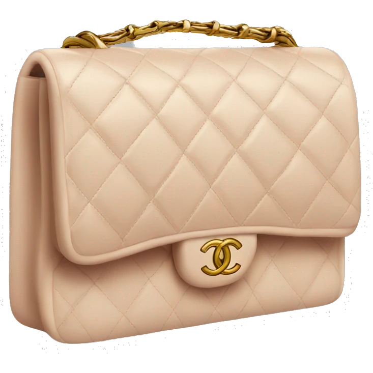 Chanel handbag emoji
