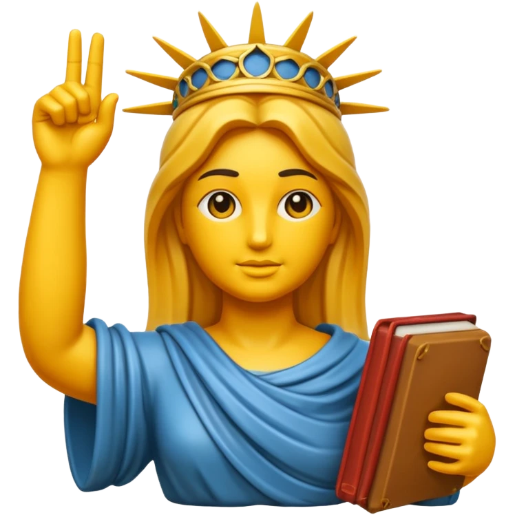 Statua de la libertaf emoji