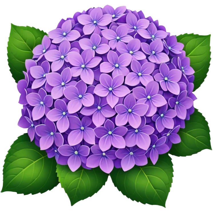 Hydrangea emoji