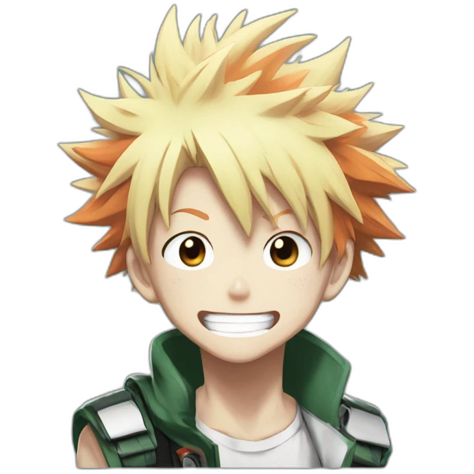 Bakugo my hero academia manga emoji