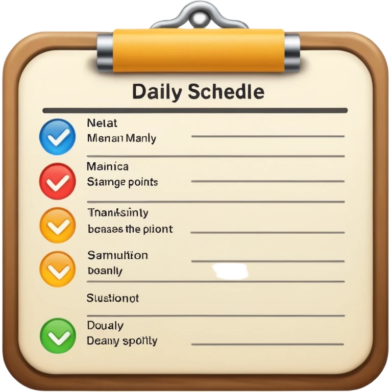 schedule emoji