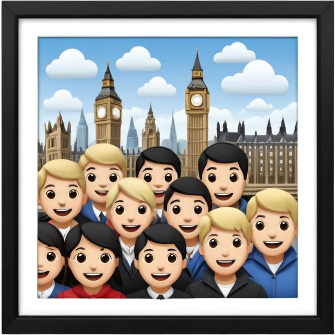 laughing london emoji