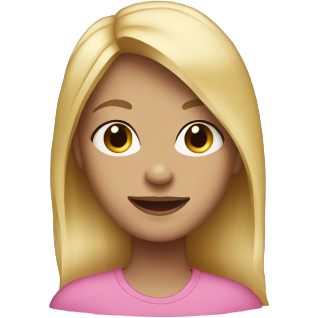 a girl named mckenzie that’s blonde emoji
